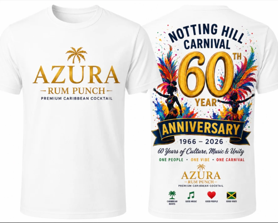 Azura Azura Notting Hill 60th Anniversary Carnival T-Shirt